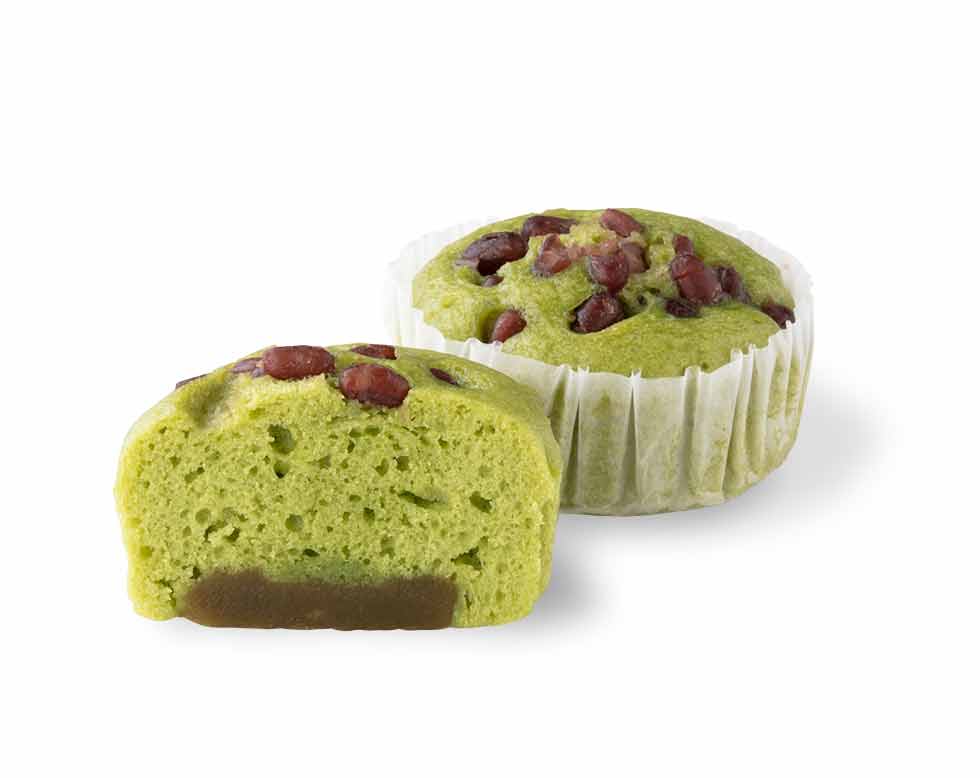〈人魚姫の宝もの〉宇治抹茶の蒸しケーキ