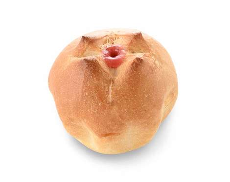 いちごみるくパン