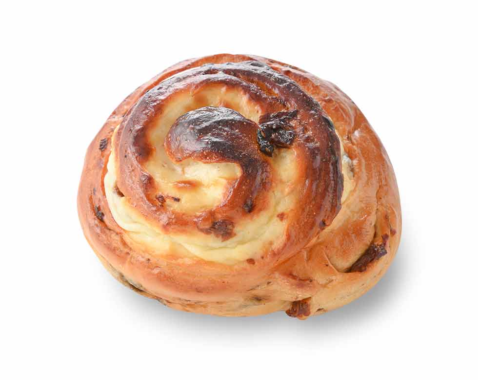 クリームチーズレーズンロール