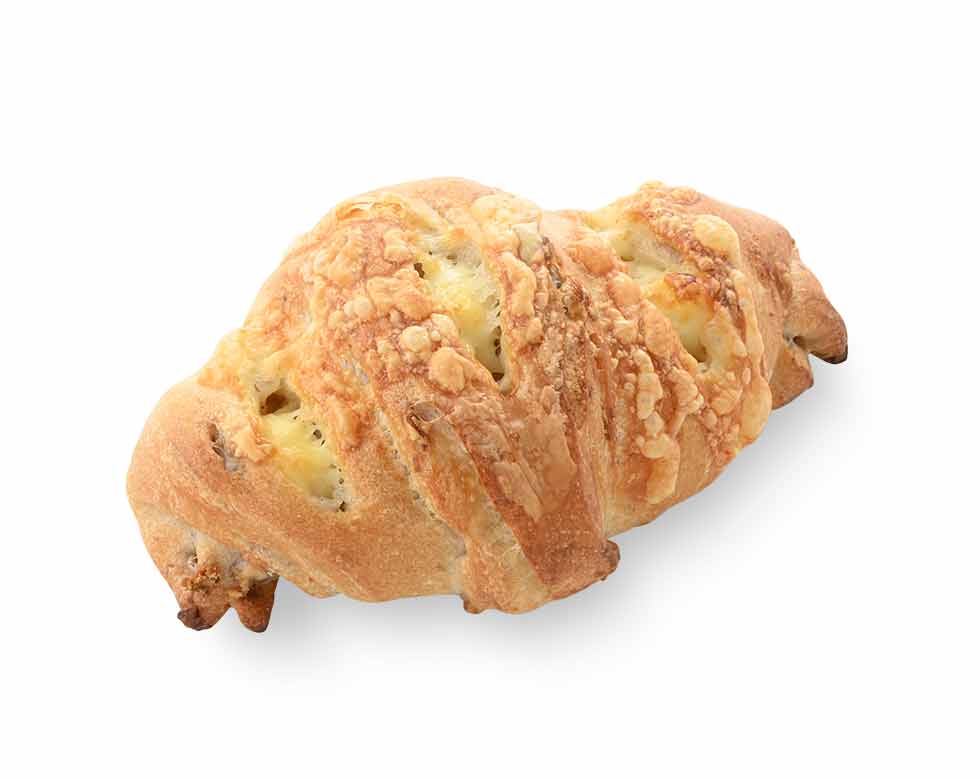 Wチーズの塩くるみパン