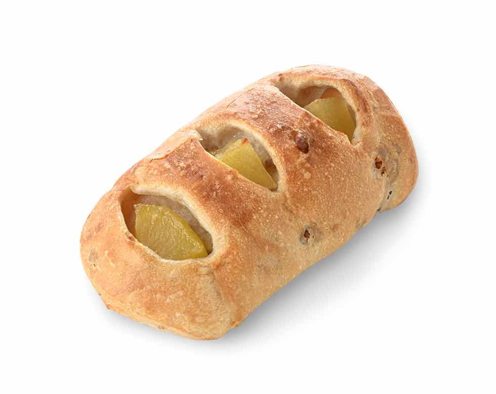 【11月1日発売】りんごのくるみ塩パン