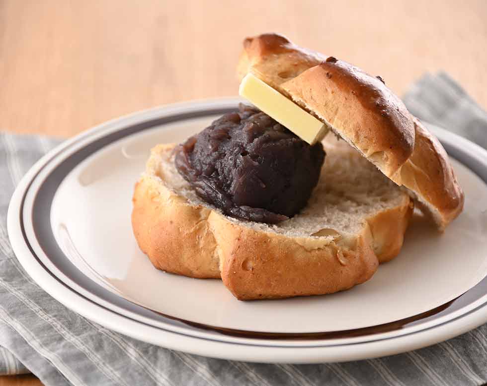 くるみパンのあんバターサンド| レシピ | リトルマーメイド LITTLE