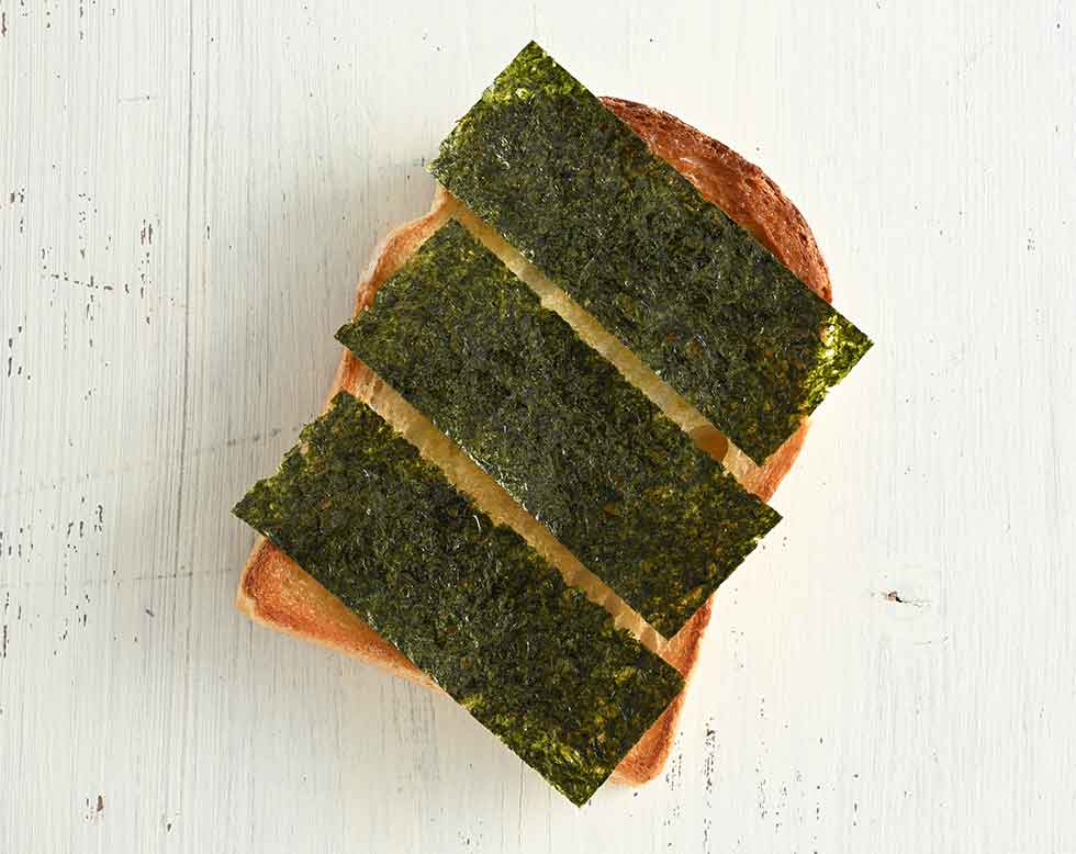 石窯ハードトースト国産小麦100＋味のり＆バター